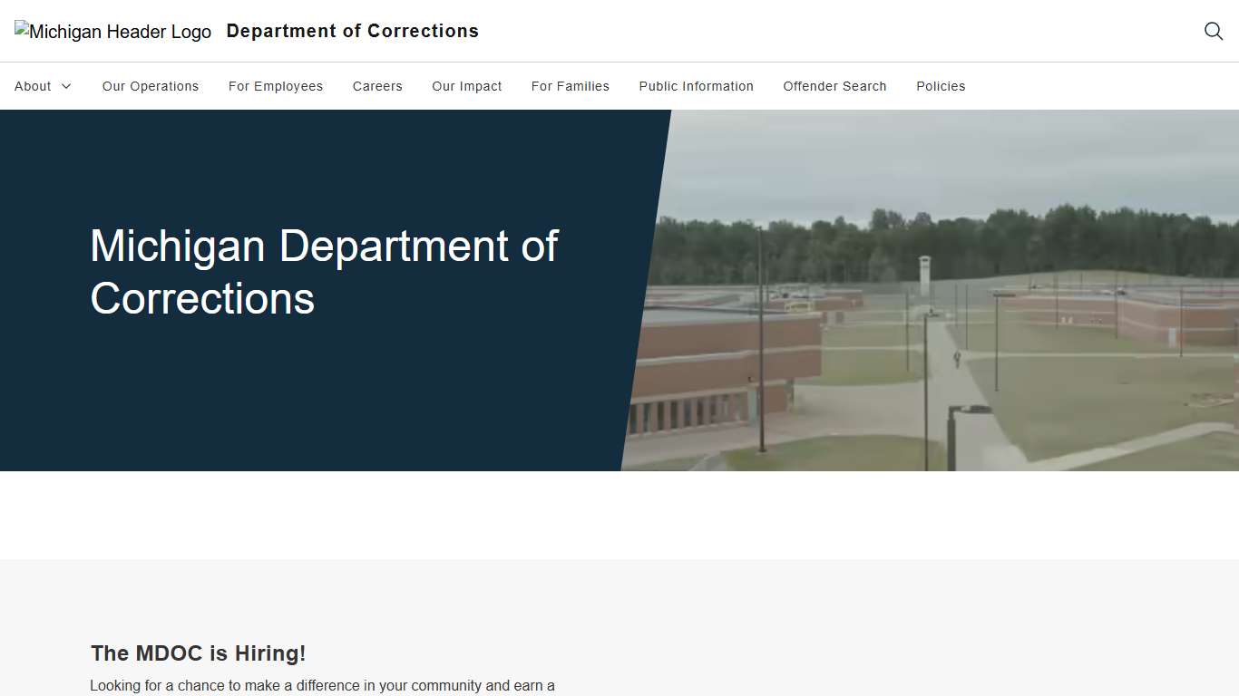 Michigan Department of Corrections